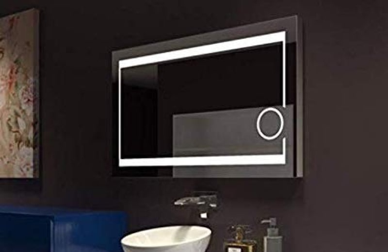 ARANAUT Wall Mounted Rectangular Illuminated Touch Sensor Mirror