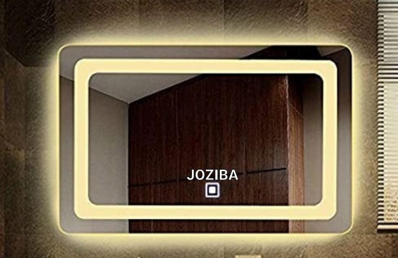 JOZIBA Glass Led Light Mirror